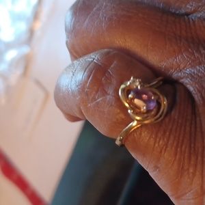 RING GOLDTONE SIZE 6.5, HALLMARK TAIWAN